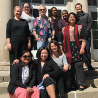 group photo of participants from the Meat Feminist Research Seminar 2017