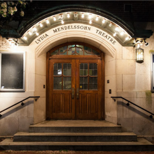 photo of entrance to Mendelssohn theatre