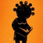 girl effect character reading a book
