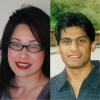 photos of Grace Hong and Chandan Reddy